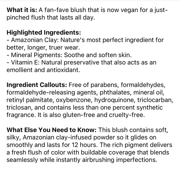 Two Tarte Amazonian Clay Blush - Picture 4 of 8